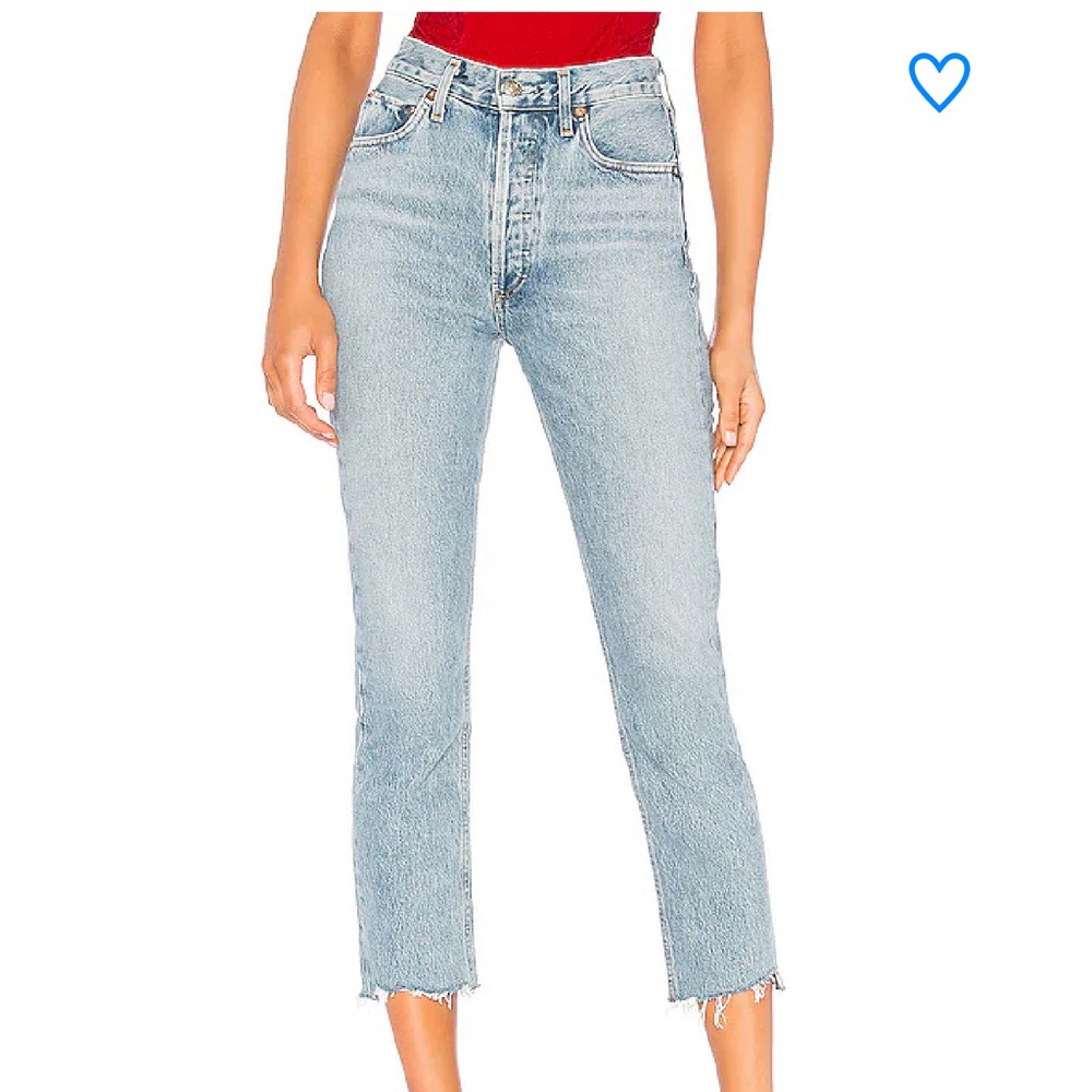 AGOLDE RILEY CROP STRAIGHT size 26